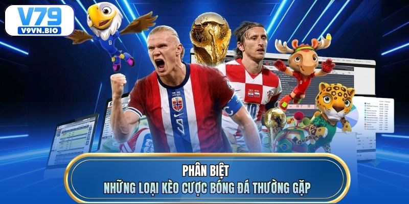 Phân biệt những loại kèo cược bóng đá thường gặp
