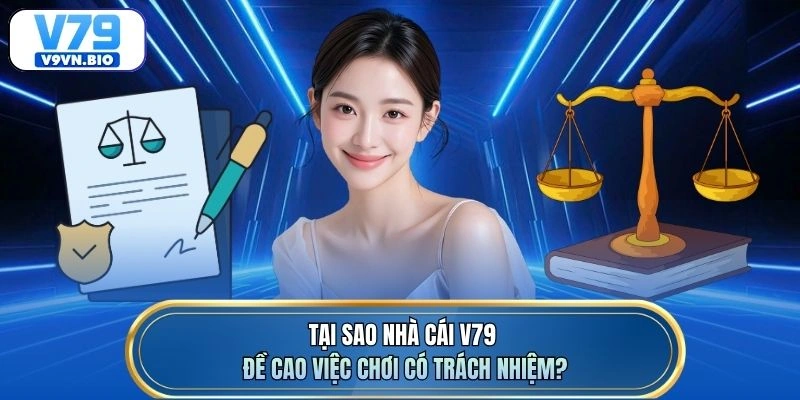 Tại sao nhà cái V79 đề cao việc chơi có trách nhiệm?